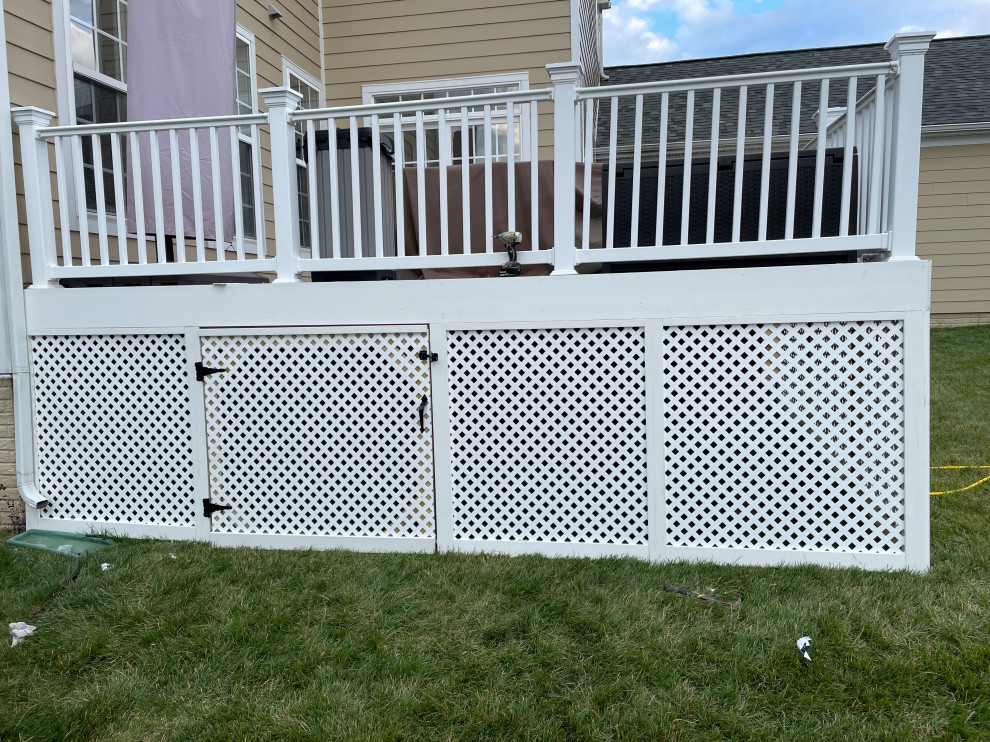 New Lattice & underdeck storage