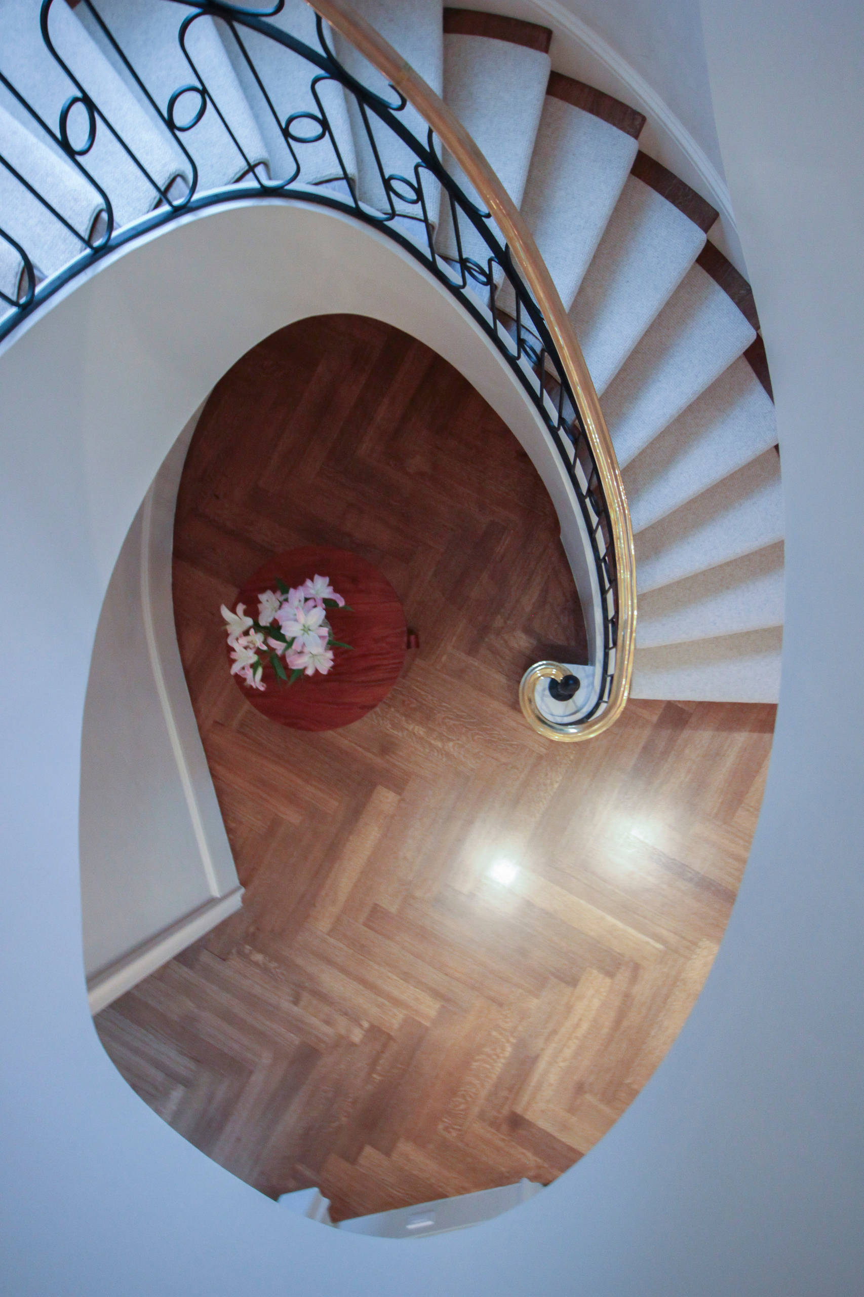 61_Sculptural/Elliptical Staircase in Washington, DC 20008
