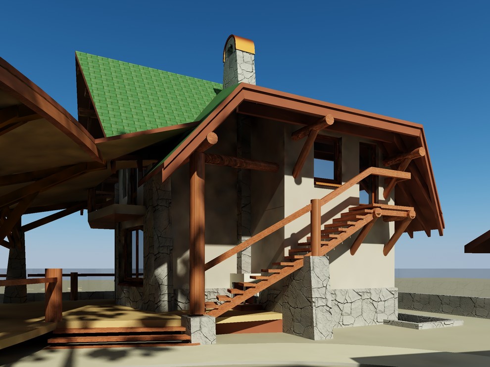 Дом в Курортном районе СПб     House in Curort district of St. Petersburg