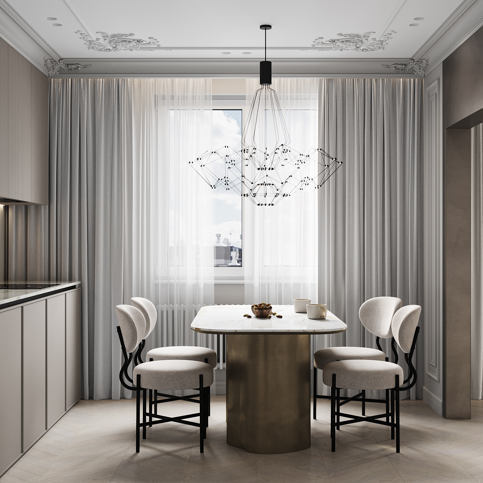 ЖК Лучи (3х комнатная квартира 112 м2 г. Москва)