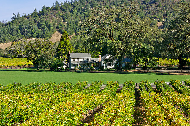 MacMurray Ranch farmhouse-landscape