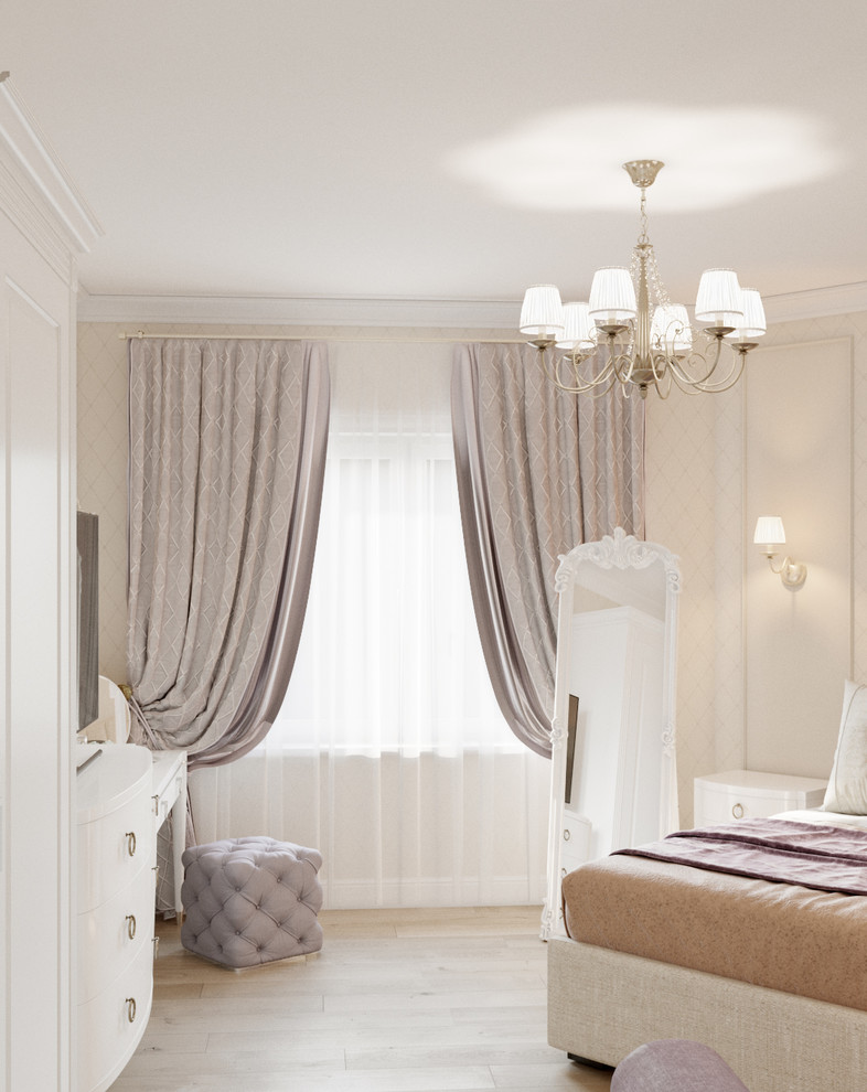 Современная классика в пастельных тонах. ЖК Рассказово, 100 кв.м.