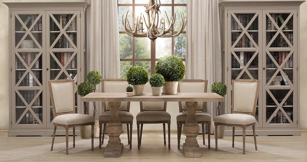 Обеденная зона в стиле Лофт