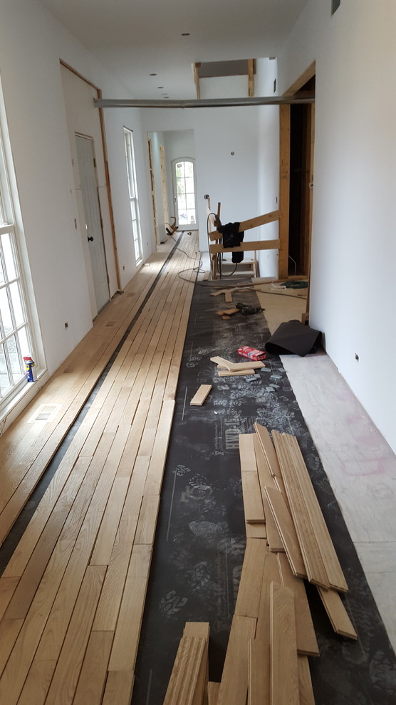 3 and 1/4 unfinished white oak