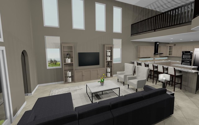 3D Renderings transitional-rendering