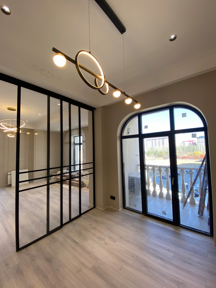 Стеклянная перегородка