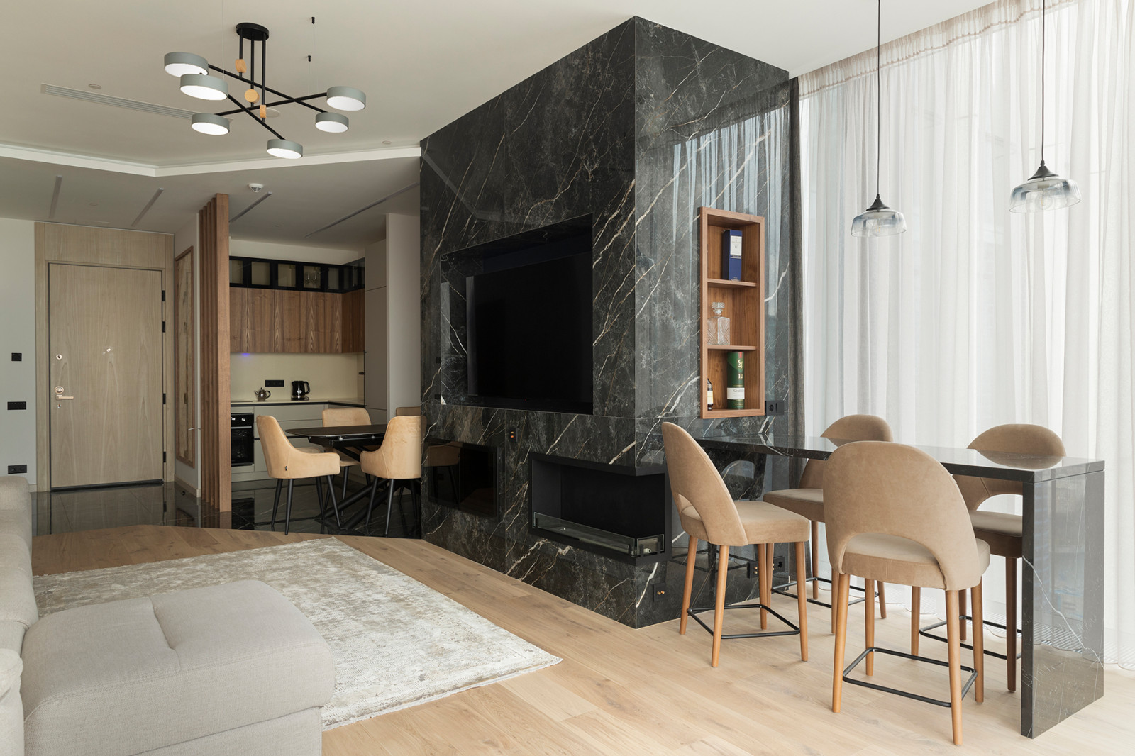 Neva Towers (Реализация)