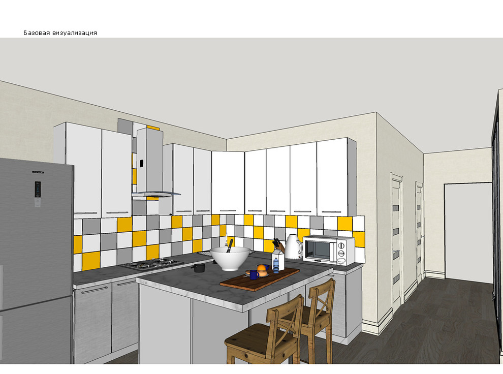 Дом в цветах Ван Гога