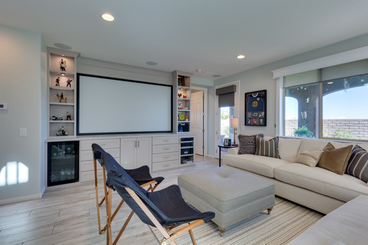 Home theater - home theater idea in Tampa