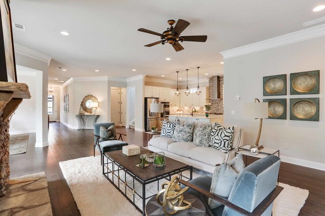 Battle Park: Colworth Model Home contemporary-vardagsrum
