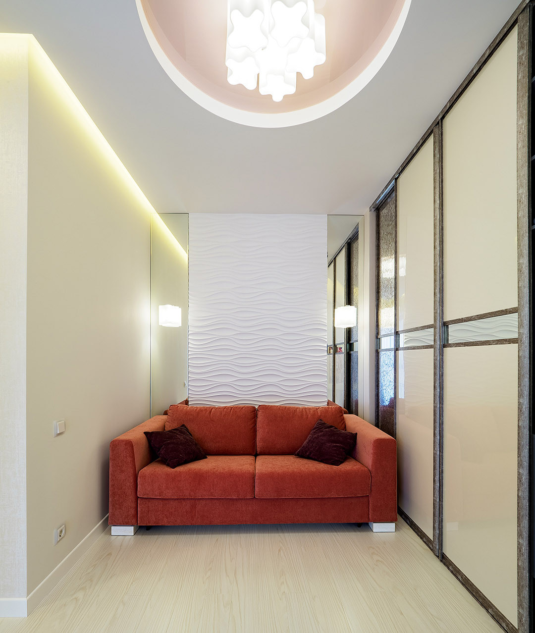 Дизайнерский ремонт квартиры-новостройки на Приморском проспекте