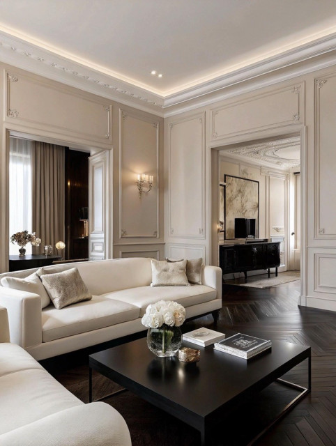 Paris &ndash; Avenue Montaigne traditional-living-room