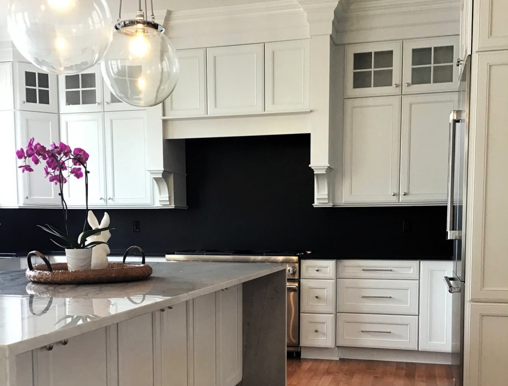 Timeless Black & White Kitchen Remodeling | Gibsonia, PA