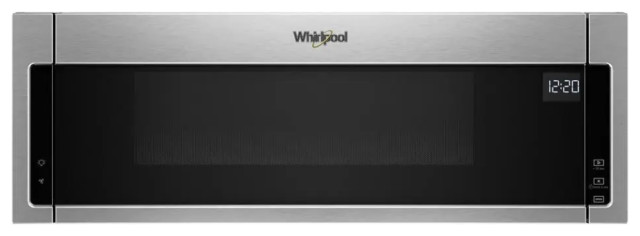 Whirlpool 1.1 cu. ft. Low Profile Microwave Hood Combination
