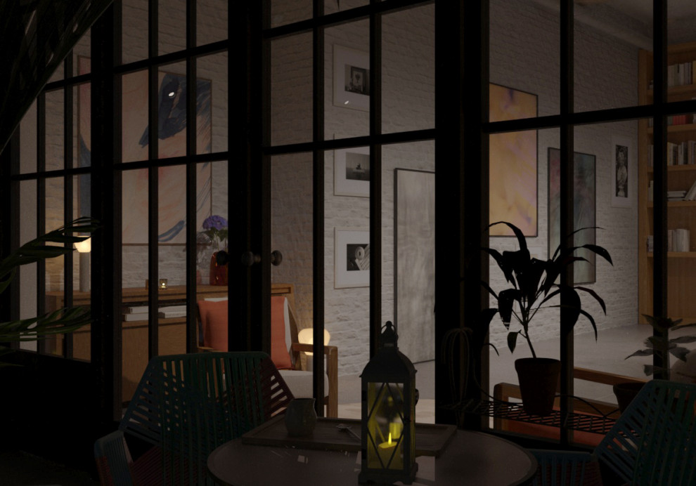 Лофт с оранжереей