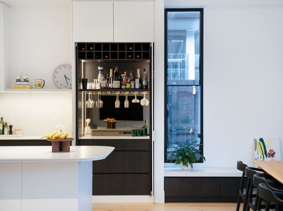 New Alterations and Additions Home Ormond Contemporary Home Bar