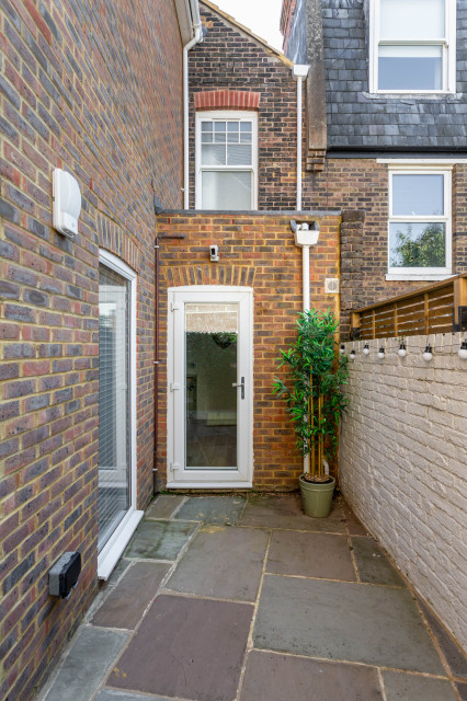 Single storey extension contemporary-fasad