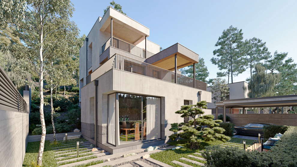 Дом в деревне Порошкино