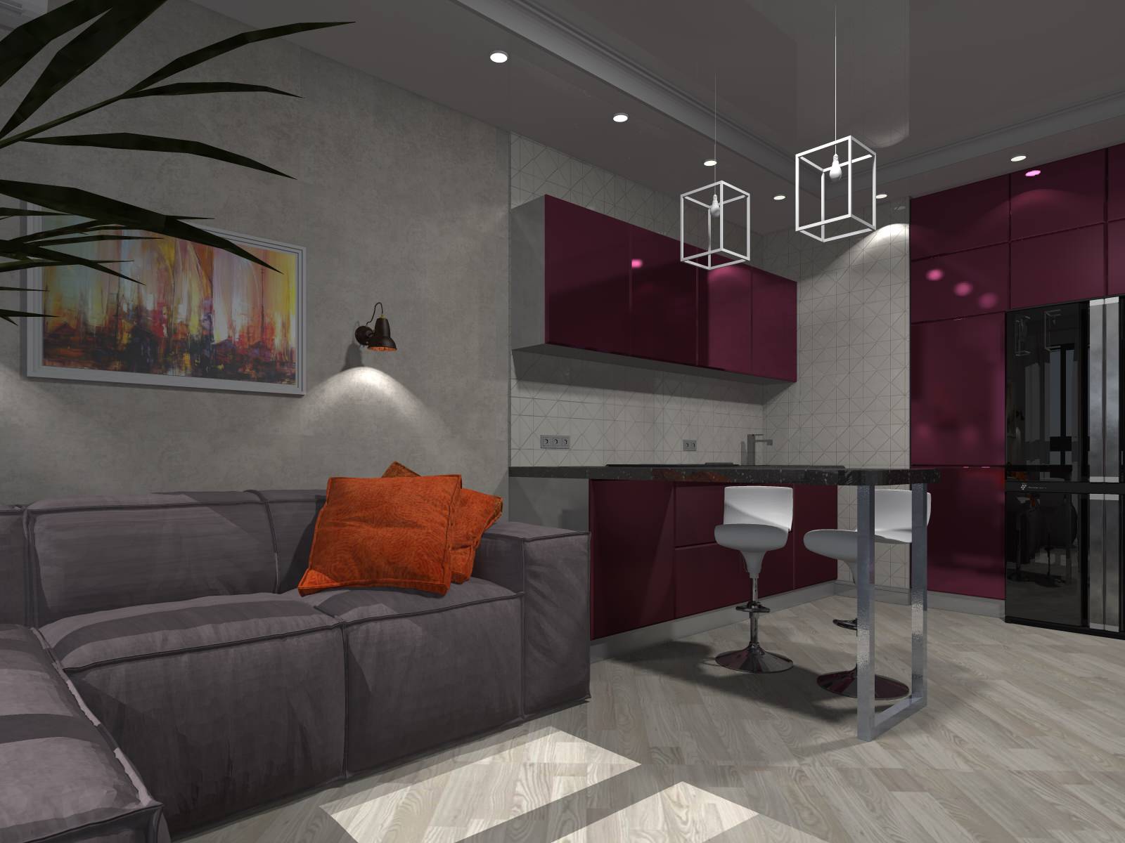 кухня_гостиная