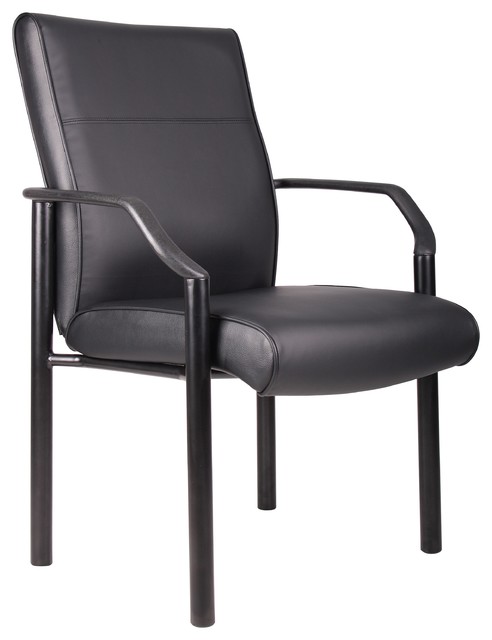Boss Office Chairs boss mid back guest chair in leatherplus - contemporary - office Boss Office Chairs boss mid back guest chair in leatherplus - contemporary - office