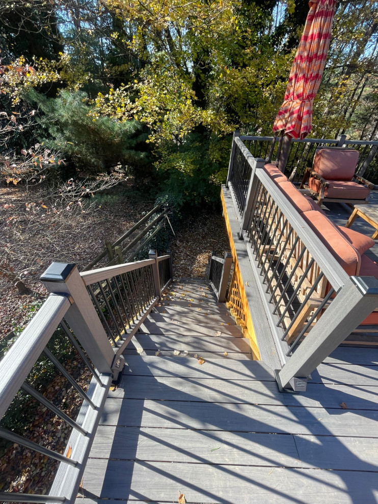 Composite deck boards replacement