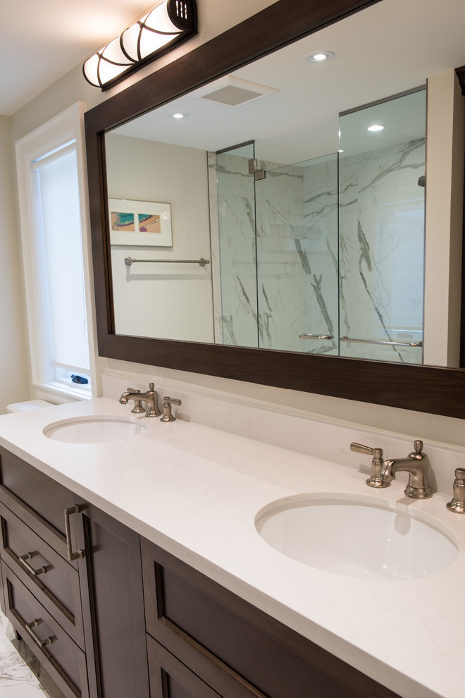 wood framed bathroom mirrors