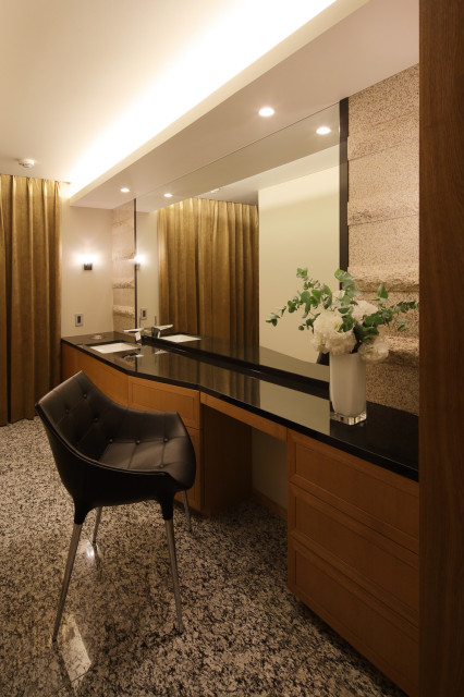 風雅な邸宅 moderno-bagno-di-servizio