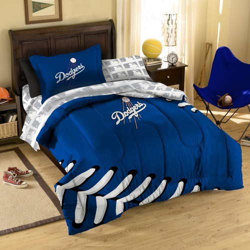 MLB Los Angeles Dodgers Twin Bed in Bag Set