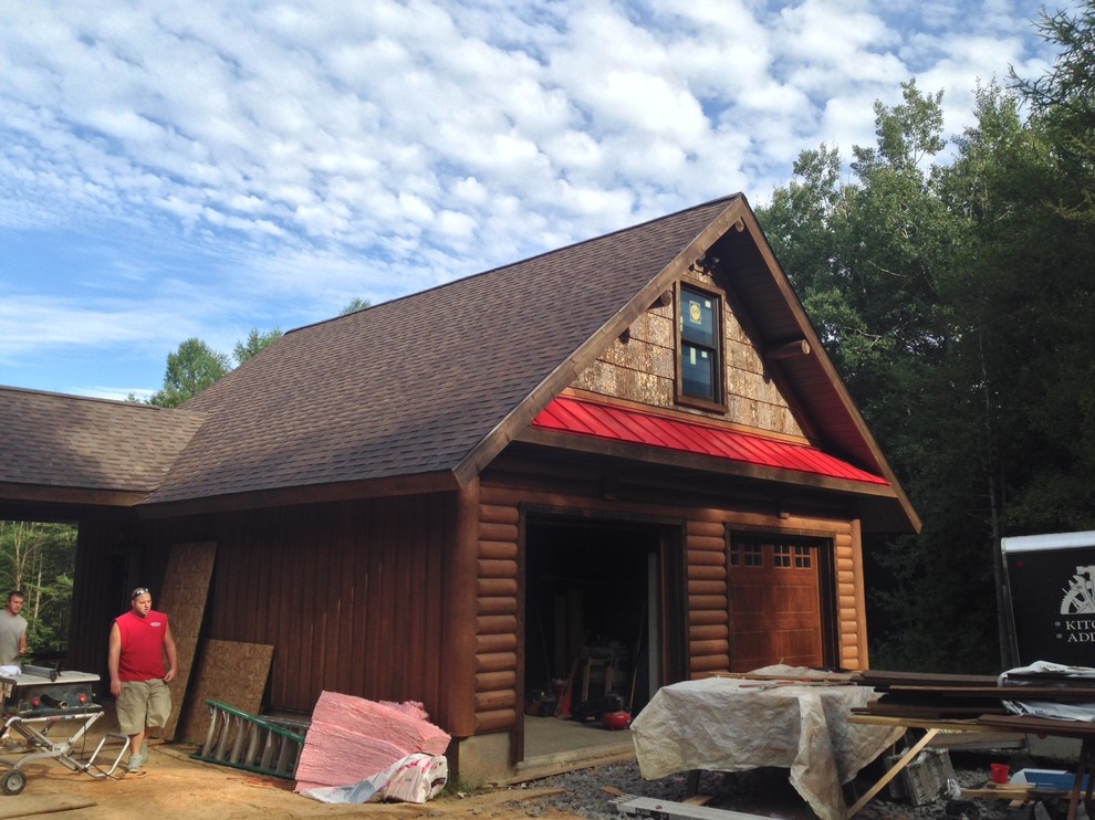 New Construction Log Home