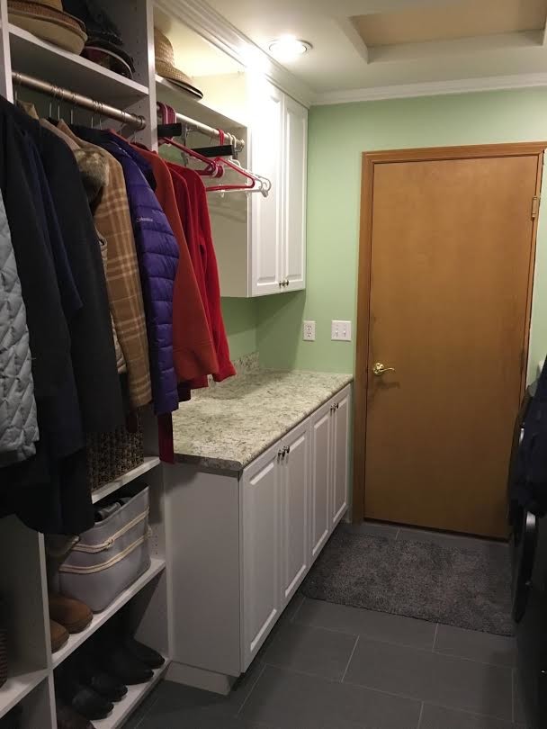 Closet- White Cabinets