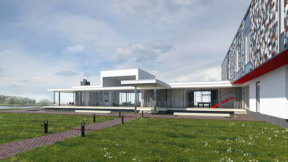 частная вилла на Волге