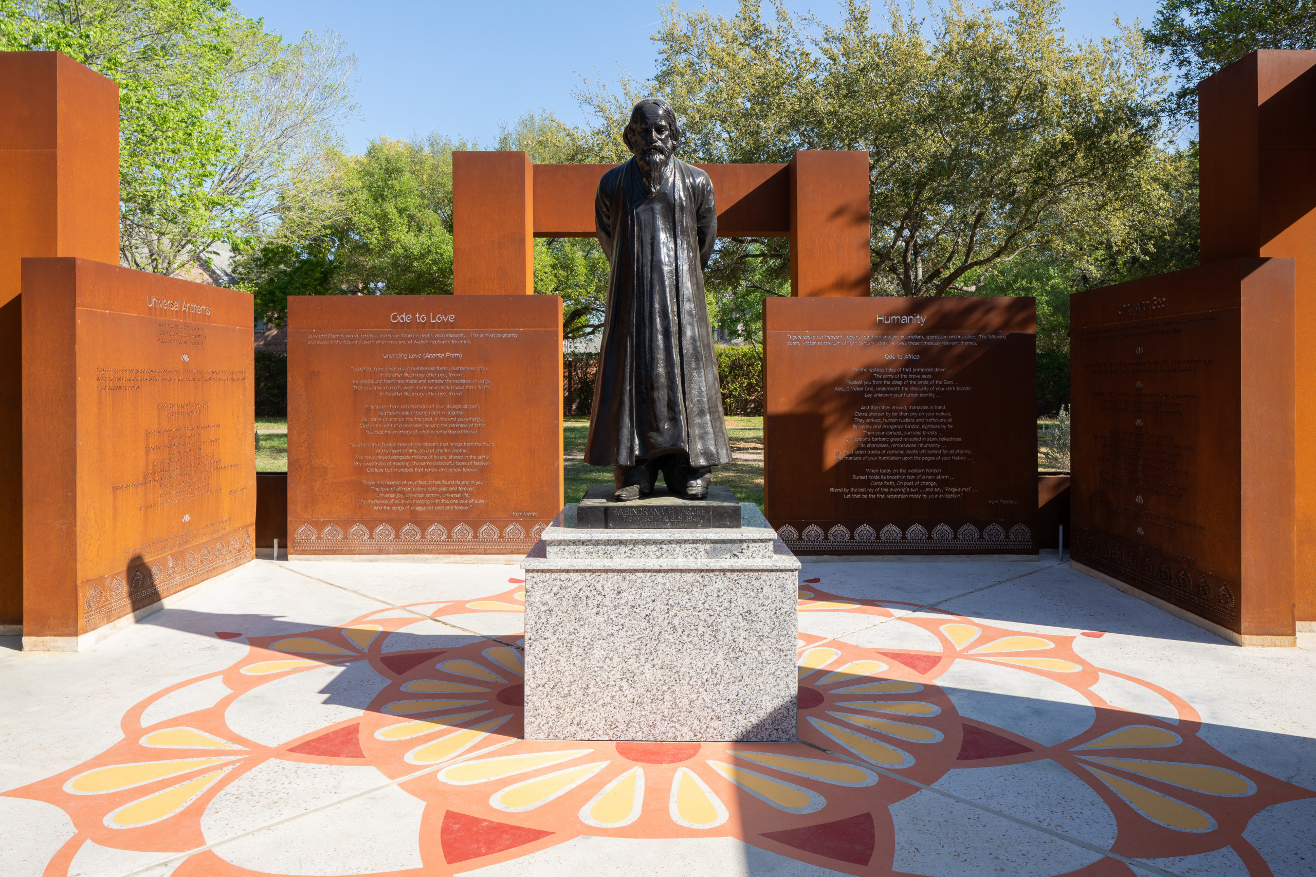 Tagore Grove Monument
