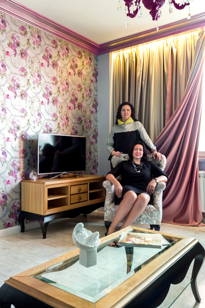 В розовом цвете