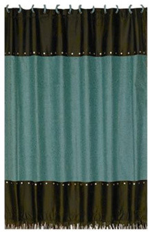 Cheyenne Shower Curtain, Turquoise