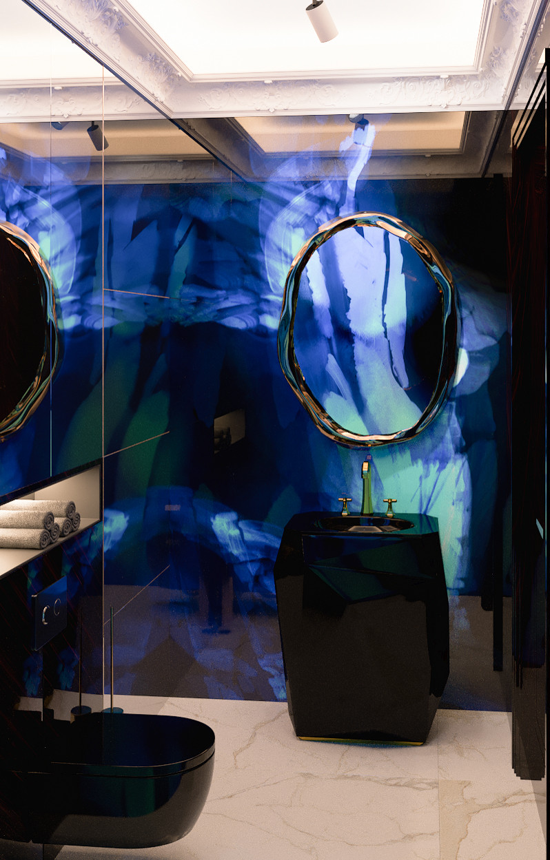 Многомерный интерьер как искусство.