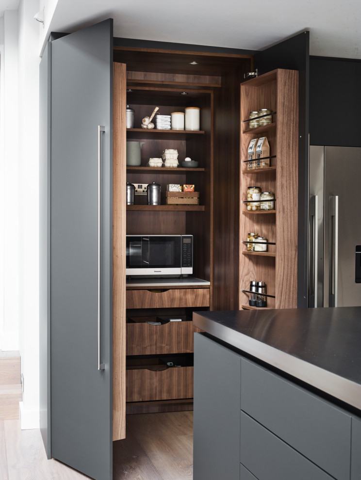 Inspiration for a contemporary kitchen in London.