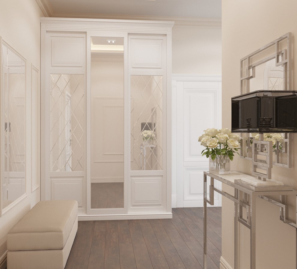 Светлая квартира легкая классика