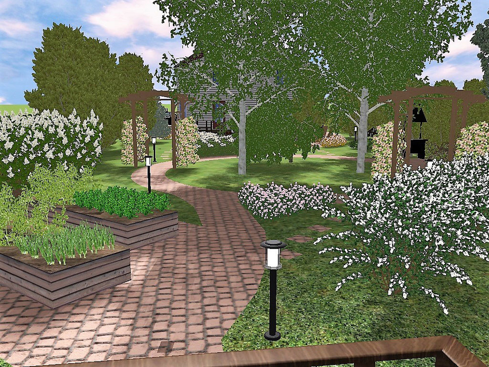 3d-визуализация "Васильевка"