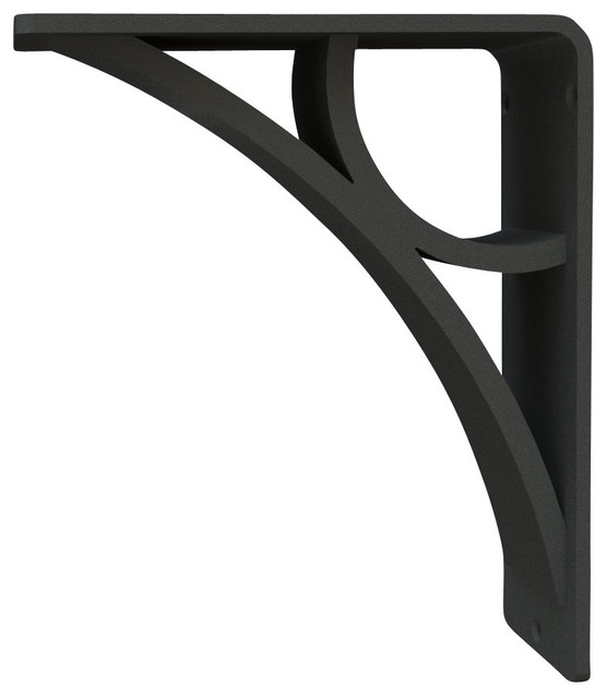 Eclipse Wrought Iron Corbel, 3" Wide Craftsman Corbels by