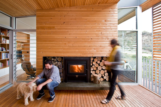 Highway House by Room 11 contemporary-living-room