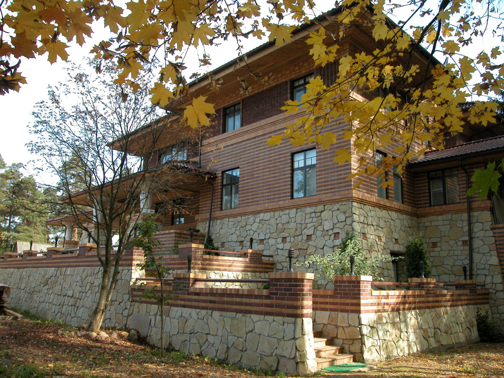 Дом в стиле Ф.Л. Райта. МО, Малаховка