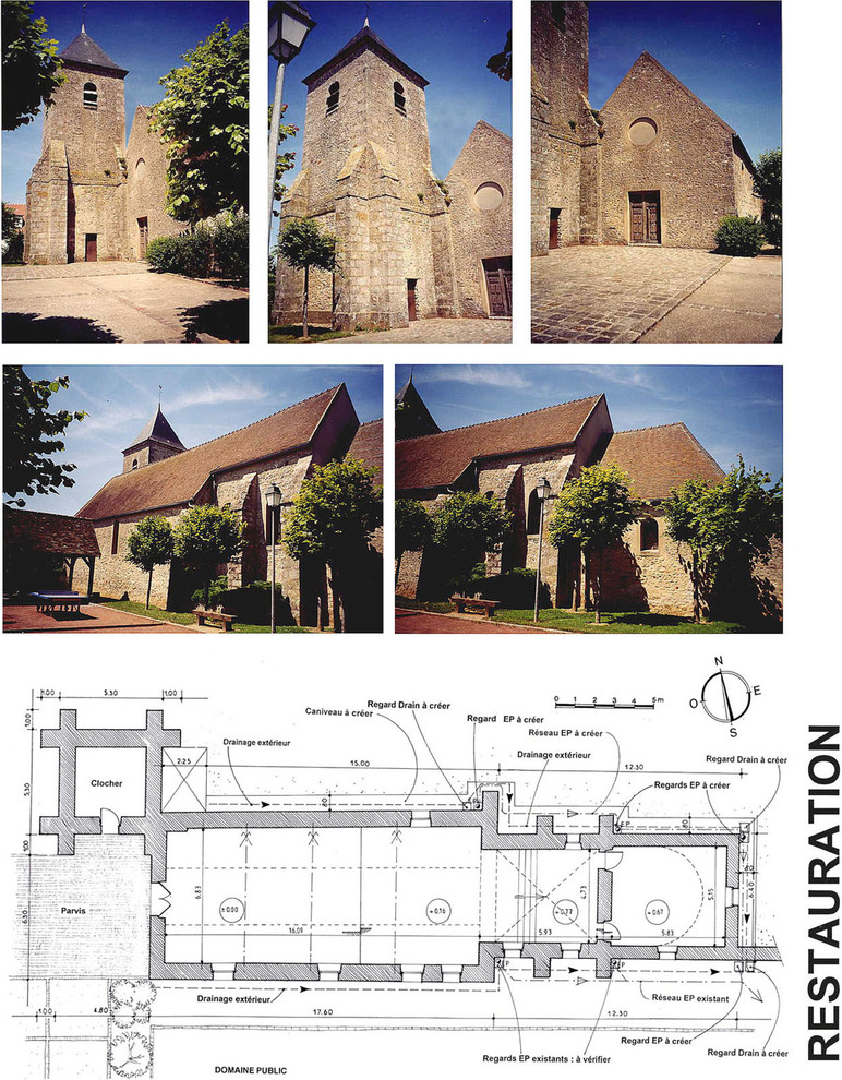 Restauration de l'Eglise de Montereau