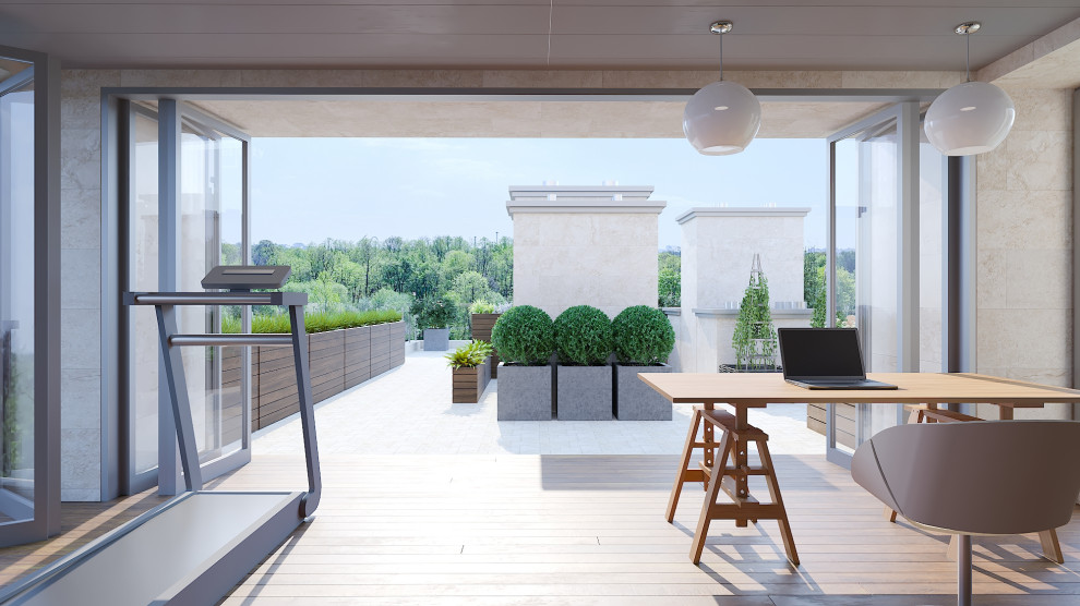 терраса в ЖК Стокгольм