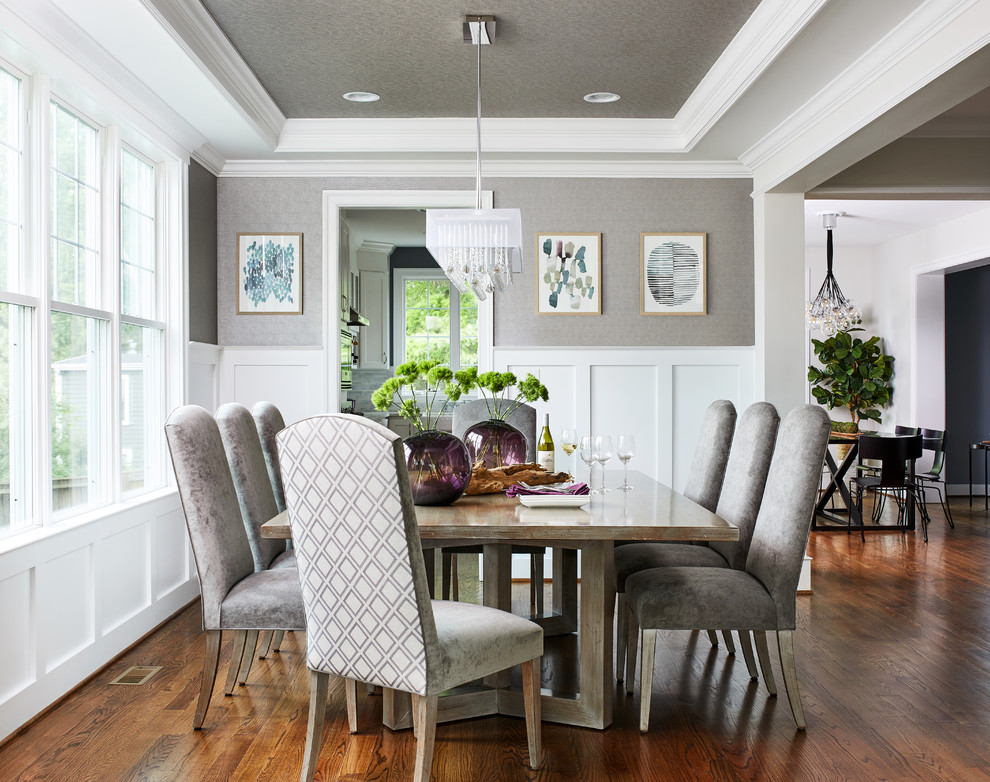 Soft Industrial - Transitional - Dining Room - DC Metro - by Haus ...
