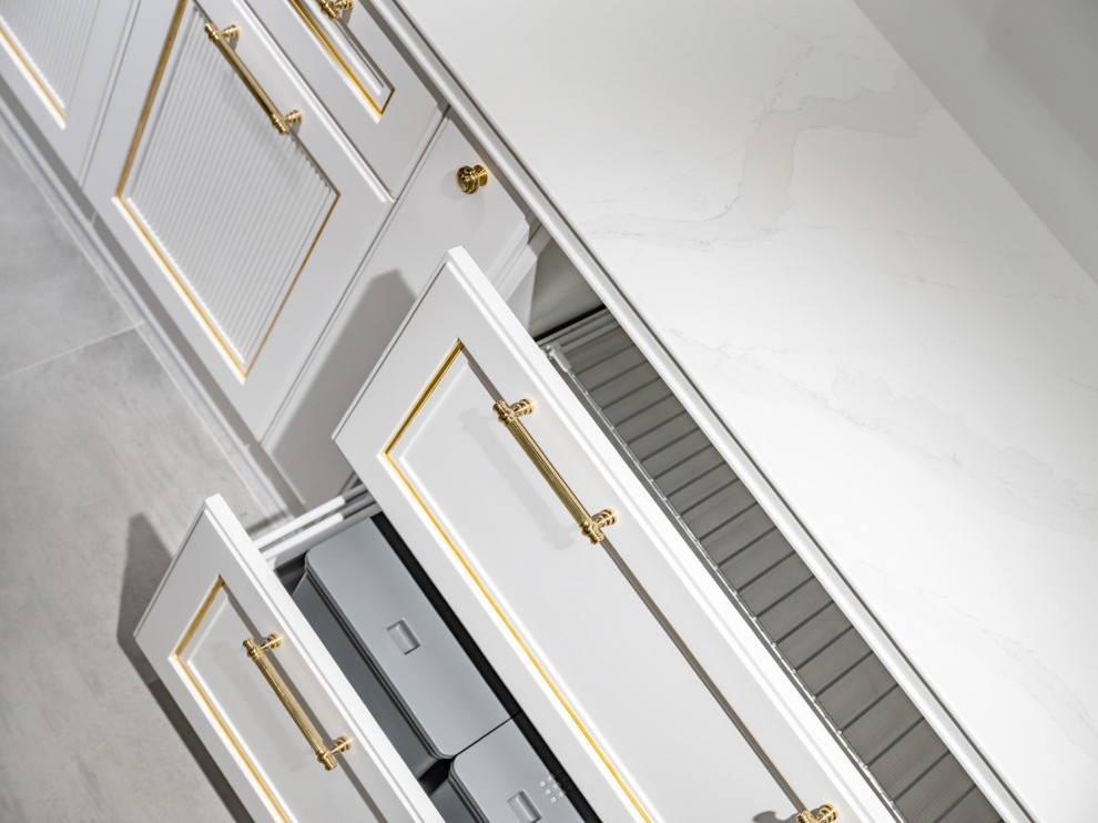 Кухня в латуни