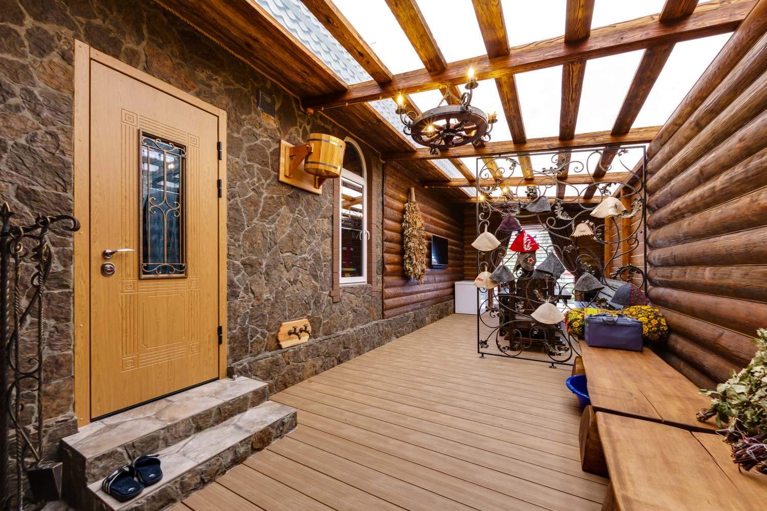 Баня в частном доме