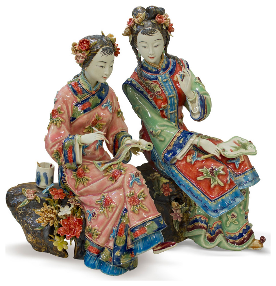 oriental porcelain dolls