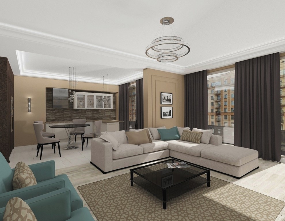 Гостиная-кухня