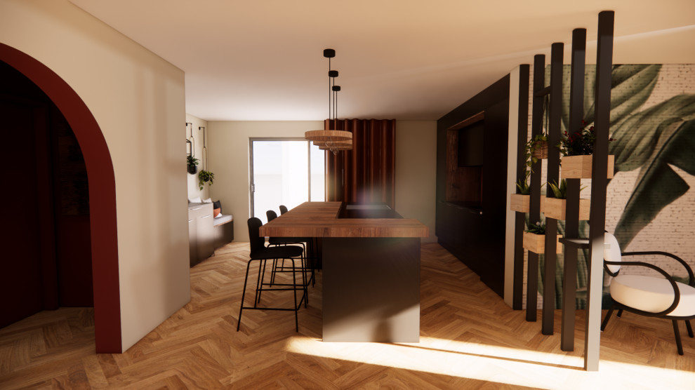 Aménagement plain-pieds - modélisation 3D - Steinsoultz