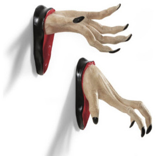 Set of Two Wall Mount Spooky Halloween Hands - Halloween Decorations and Decor
